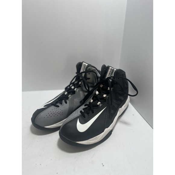 Nike Air Max Stutter Step‎ 2 Black Gray Shoes 653455-002 (2014) Mens Size 8 - Picture 1 of 6
